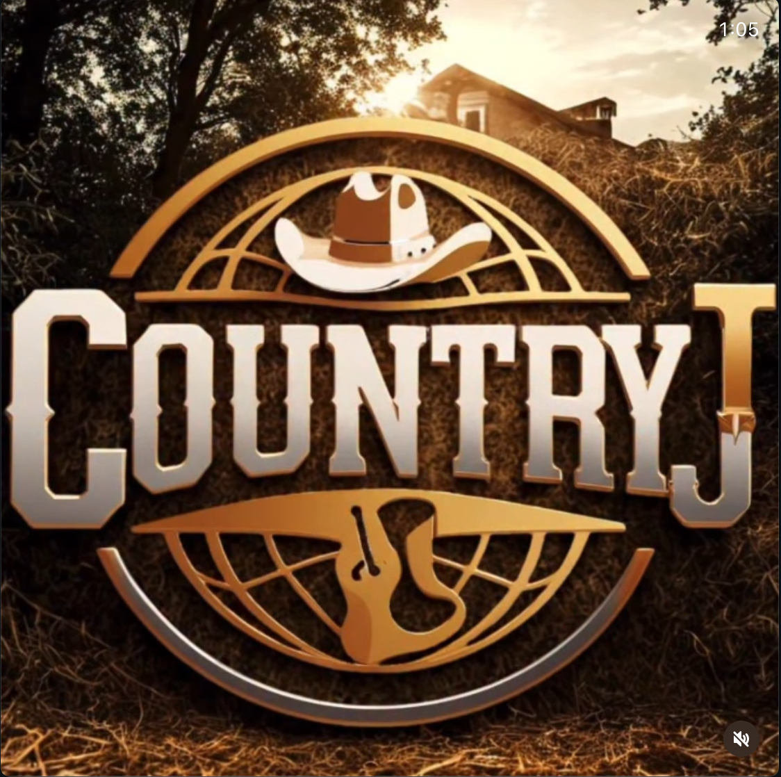 Country J logo with rural backdrop