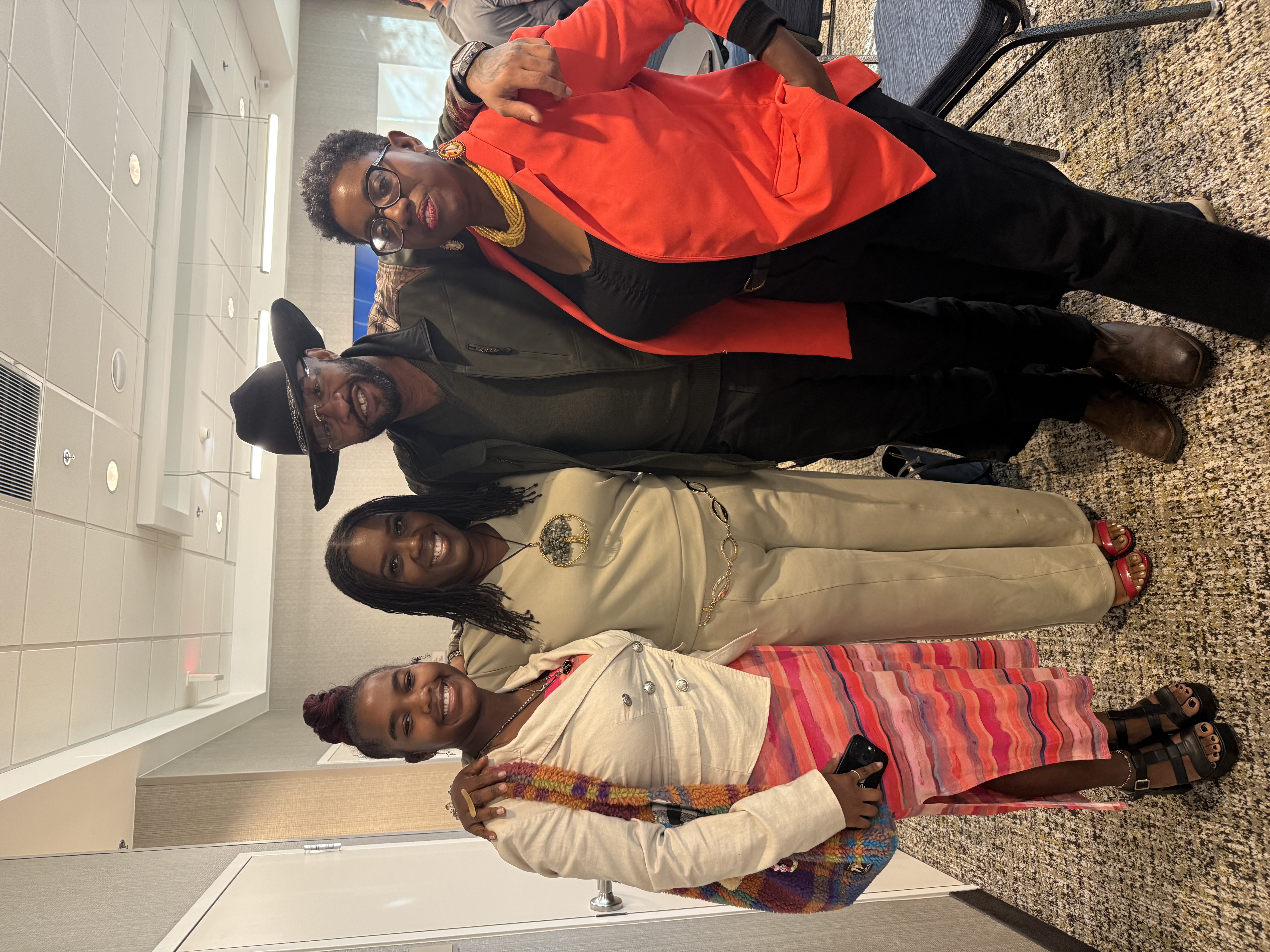 Country J with fans and collaborators